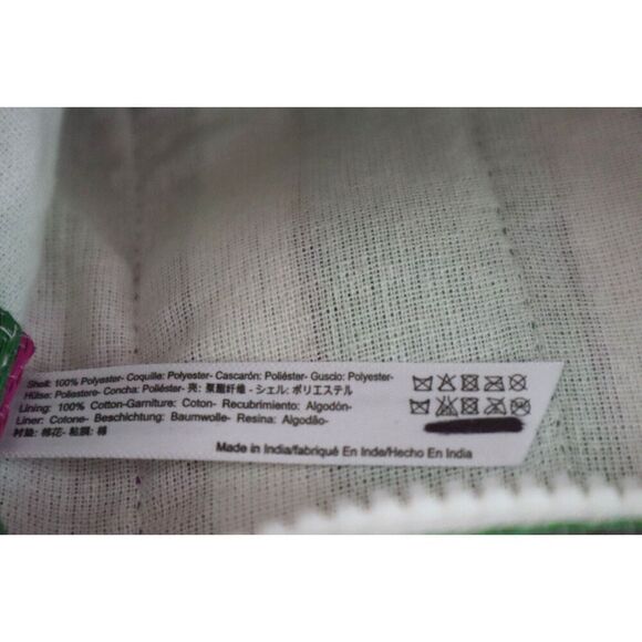 BDG x Urban Outfitters OB1767894 Pink/Green Striped Serena Mesh Mini Tote Bag - Picture 4 of 8